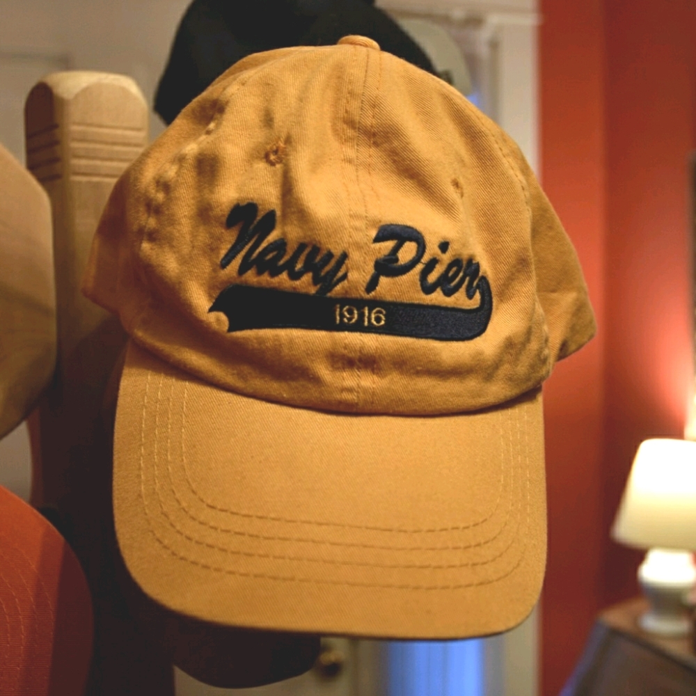 Yellow Navy Pier Hat